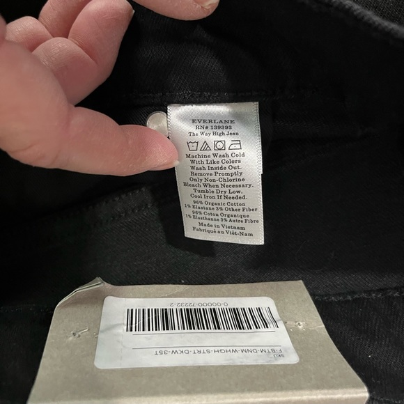 NWT Everlane The Way High Jean - Picture 13 of 14